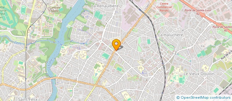localisation de l'entreprise SARL GUILLET-LEBRUN à NANTES