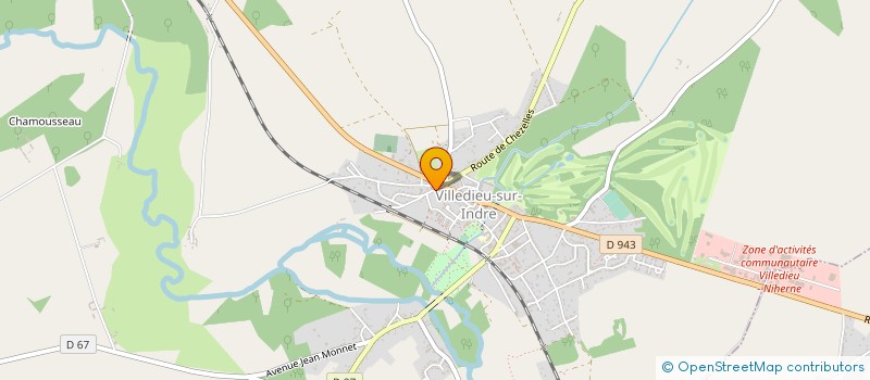 localisation de l'entreprise SARL GUILLON à VILLEDIEU-SUR-INDRE
