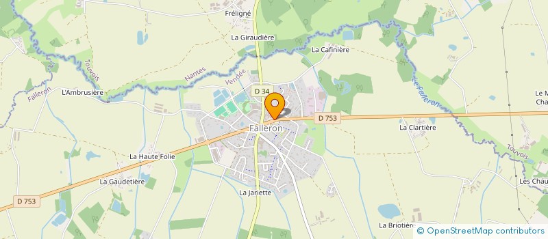 localisation de l'entreprise SARL GUILLONNEAU PAUL SERVICE HABITAT à FALLERON