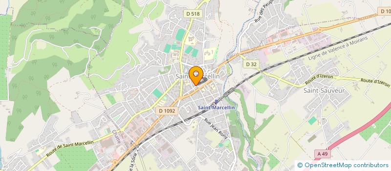 localisation de l'entreprise SARL GUILLOT ET BLANC à CHATTE
