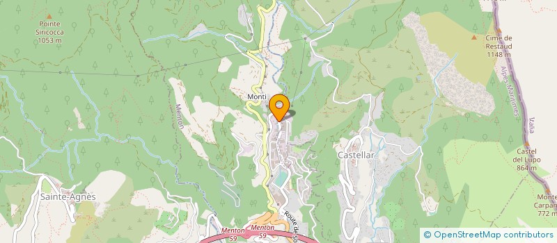 localisation de l'entreprise SARL GUILLOT VIANDES à MENTON