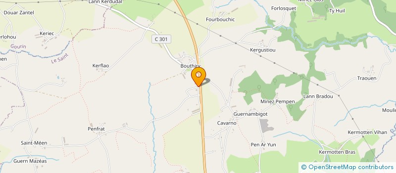 localisation de l'entreprise SARL GUILMIN  LE SAINT