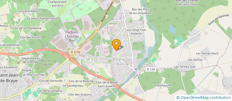 localisation de l'entreprise SARL GUIMMO  BOIGNY-SUR-BIONNE