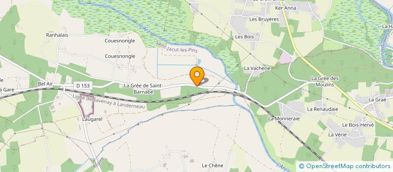 localisation de l'entreprise SARL GUINAULT à SAINT-JACUT-LES-PINS