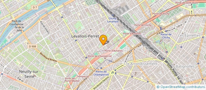 localisation de l'entreprise SARL GUINEE FRANCE DISTRIBUTION ET SERVICE à LEVALLOIS-PERRET