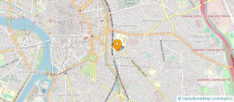 localisation de l'entreprise SARL GUIOT-DIERSTEIN-CHARPENTIERS ASSOC à TOULOUSE