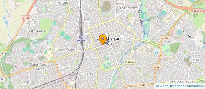 localisation de l'entreprise SARL GUIREST à LA ROCHE-SUR-YON