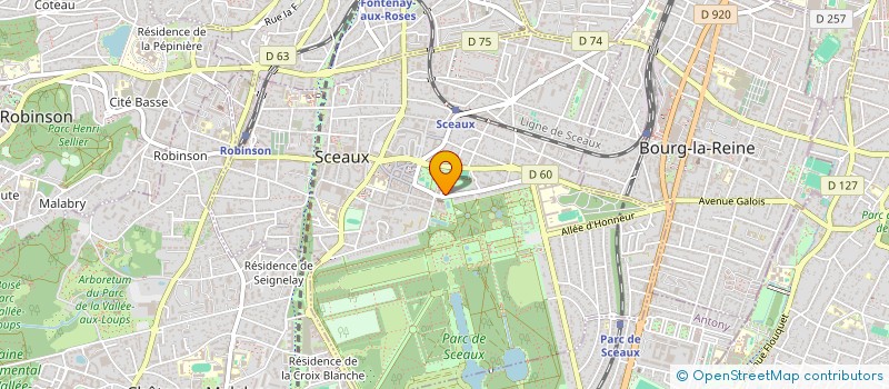 localisation de l'entreprise SARL GUITARD à SCEAUX