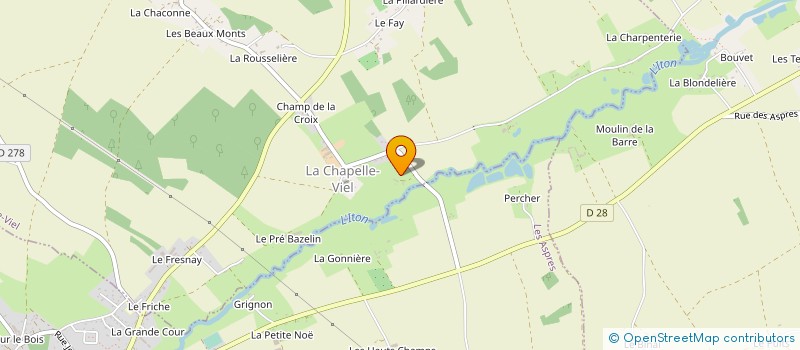 localisation de l'entreprise SARL GUITTON à LES GENETTES