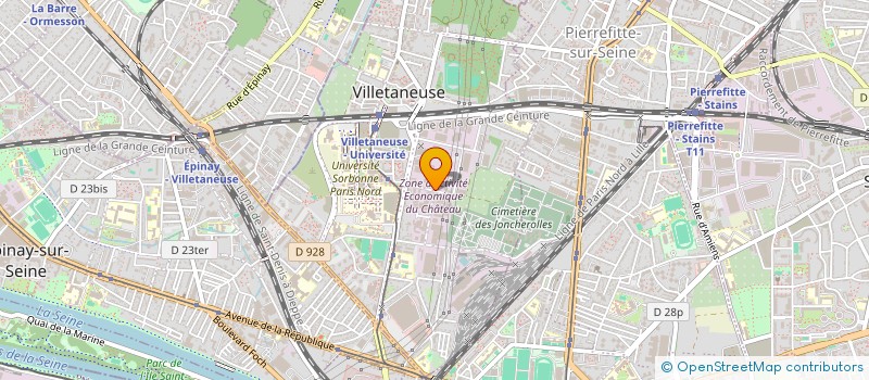 localisation de l'entreprise SARL GUL  VILLETANEUSE