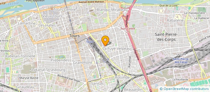 localisation de l'entreprise SARL GUL à TOURS