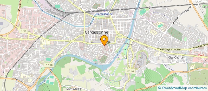 localisation de l'entreprise SARL GUNNERS à CARCASSONNE