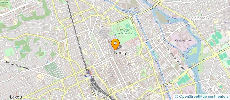 localisation de l'entreprise SARL GUSTAVE  NANCY