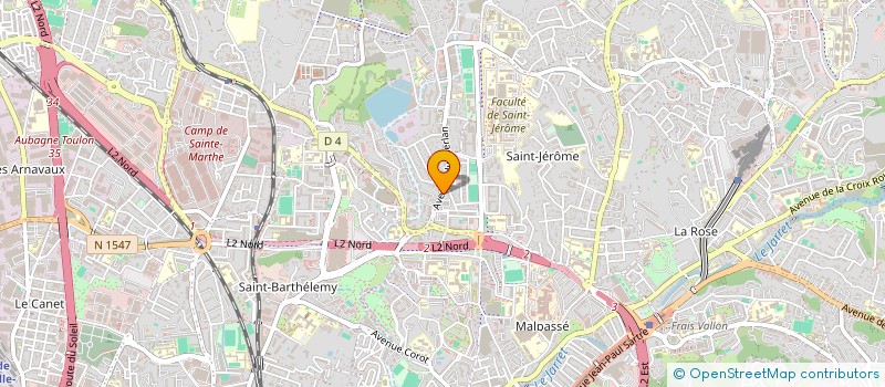 localisation de l'entreprise SARL GUSTEFRANCE à MARSEILLE