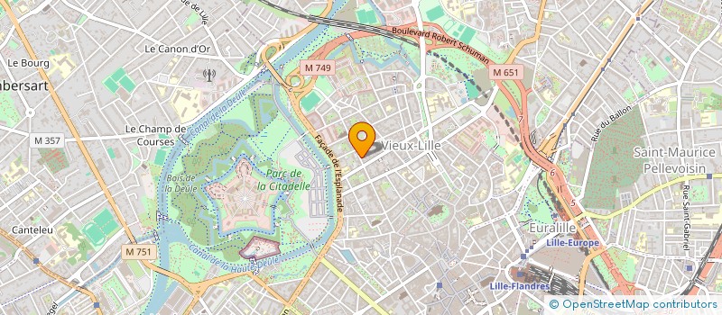 localisation de l'entreprise SARL GUSTIN MICHEAUX à LILLE