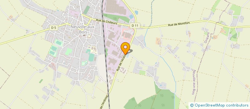 localisation de l'entreprise SARL GUY ROUSSEAU à NEUVILLE-AUX-BOIS