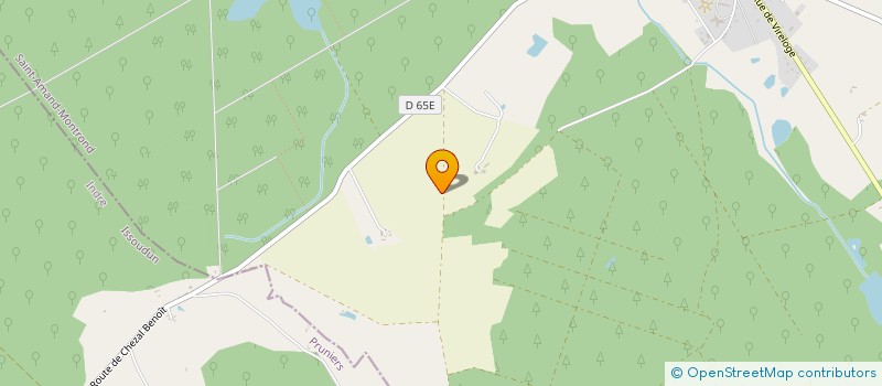 localisation de l'entreprise SARL GUY SUREL TRAVAUX PUBLICS  CHEZAL-BENOIT