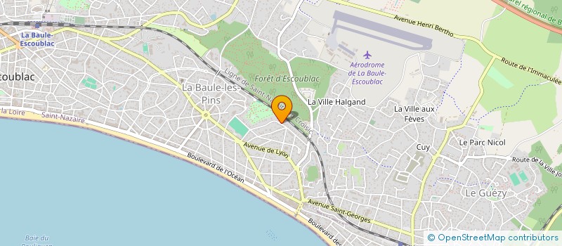 localisation de l'entreprise SARL GUYFT à LA BAULE-ESCOUBLAC