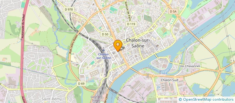 localisation de l'entreprise SARL GUYON à CHALON-SUR-SAONE