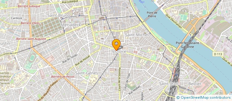 localisation de l'entreprise SARL GUYPHIL à BORDEAUX