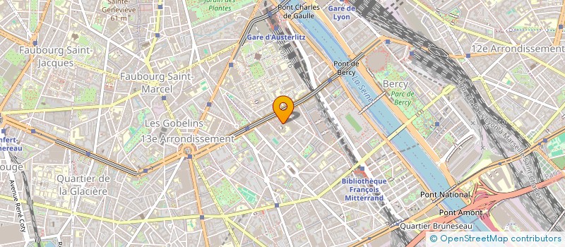 localisation de l'entreprise SARL GWD à PARIS