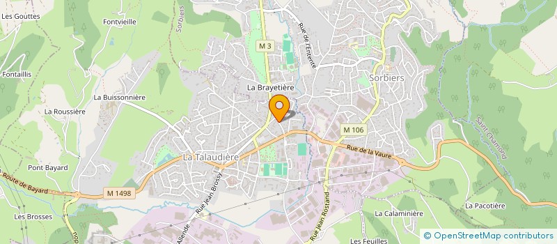 localisation de l'entreprise SARL GYM AND CO à LA TALAUDIERE