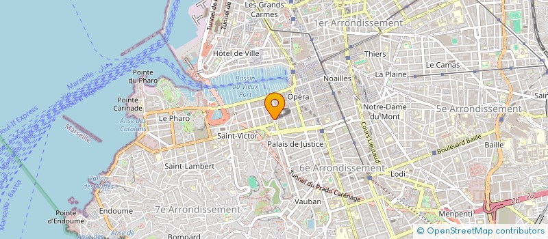localisation de l'entreprise SARL GYM COIFF à MARSEILLE