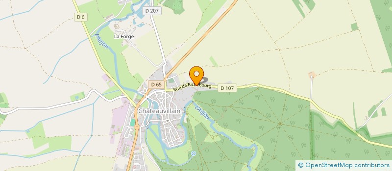 localisation de l'entreprise SARL GYPSE à CHATEAUVILLAIN