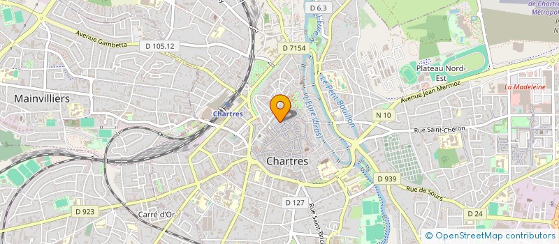 localisation de l'entreprise SARL GYRO28 à CHARTRES