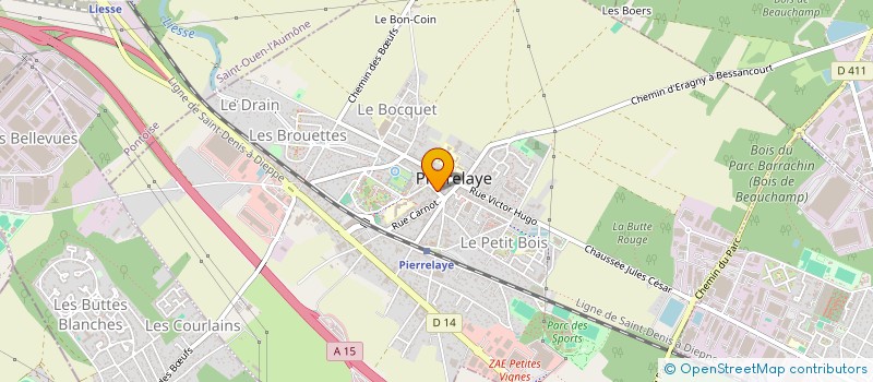 localisation de l'entreprise SARL GZIP à PIERRELAYE