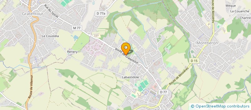 localisation de l'entreprise SARL H.82  GRISOLLES