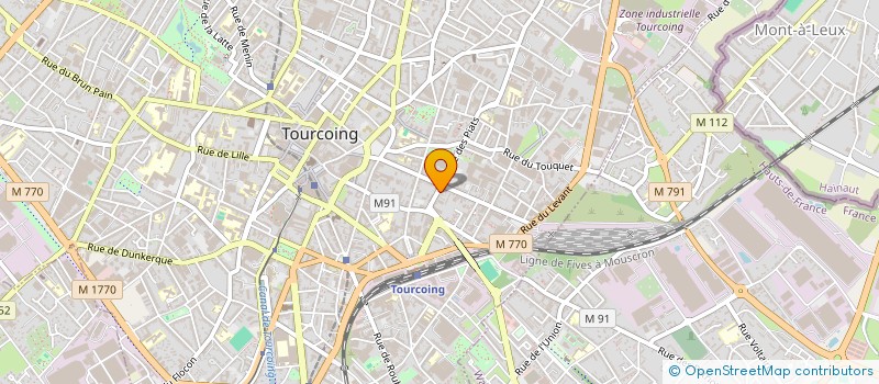 localisation de l'entreprise SARL H C  TOURCOING