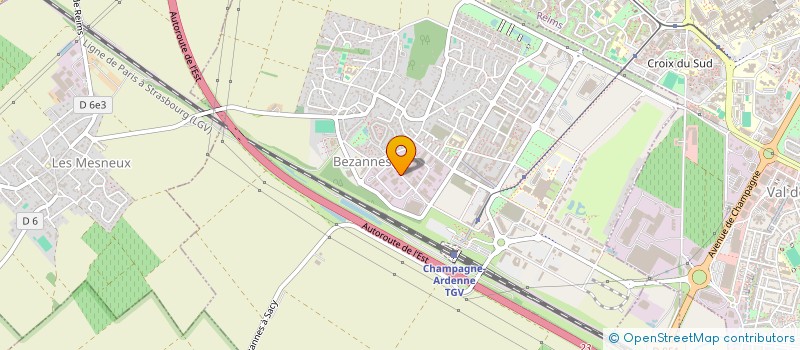 localisation de l'entreprise SARL H-CA HABETS CONSEIL ET AUDIT  BEZANNES