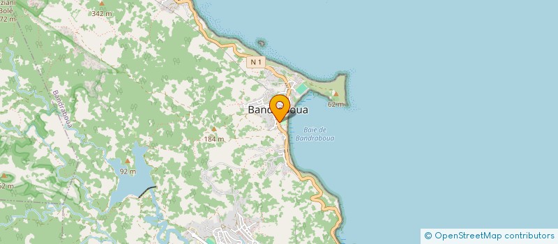 localisation de l'entreprise SARL H.E.B. à BANDRABOUA