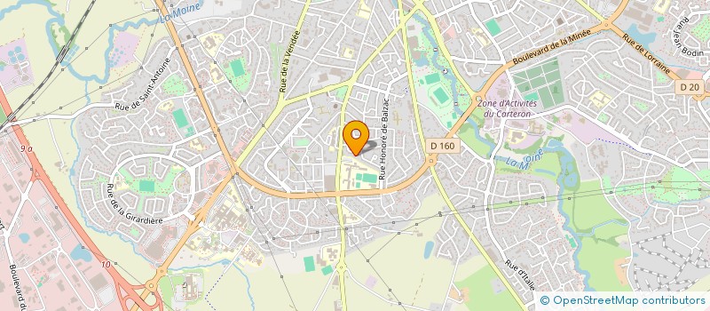localisation de l'entreprise SARL H ET S à CHOLET