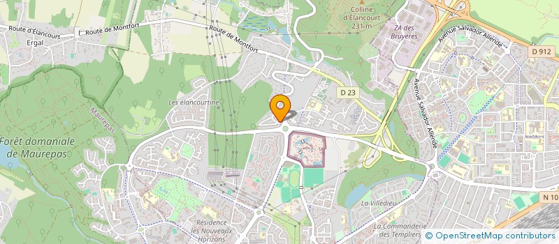 localisation de l'entreprise SARL H F à ELANCOURT