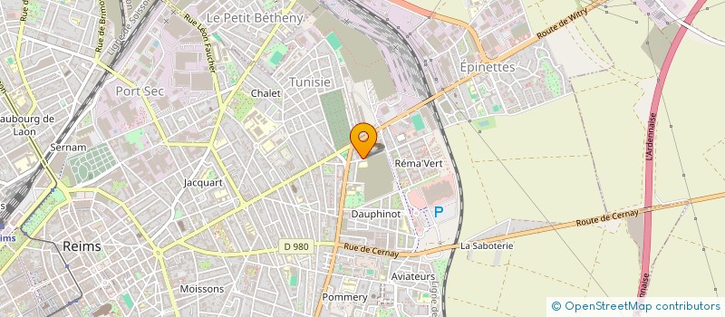 localisation de l'entreprise SARL H.M.P.C.S  REIMS