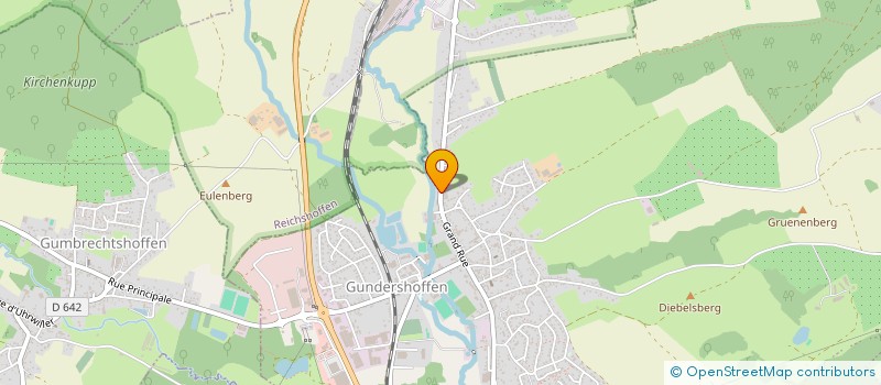 localisation de l'entreprise SARL H MADEN  GUNDERSHOFFEN