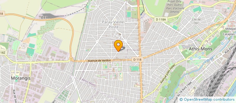 localisation de l'entreprise SARL H.P SERVICES à PARAY-VIEILLE-POSTE