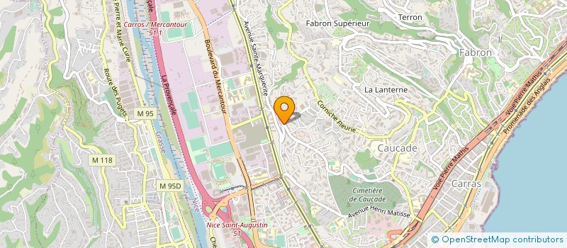 localisation de l'entreprise SARL HABICOM à NICE