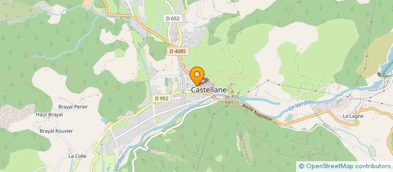 localisation de l'entreprise SARL HADDOCK à CASTELLANE