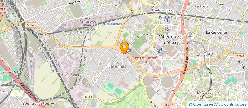 localisation de l'entreprise SARL HAEUW  LEZENNES