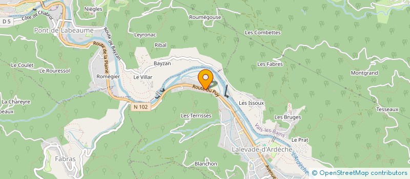 localisation de l'entreprise SARL HAFFRENGUE à PONT-DE-LABEAUME