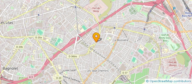 localisation de l'entreprise SARL HAFIDI à ROMAINVILLE