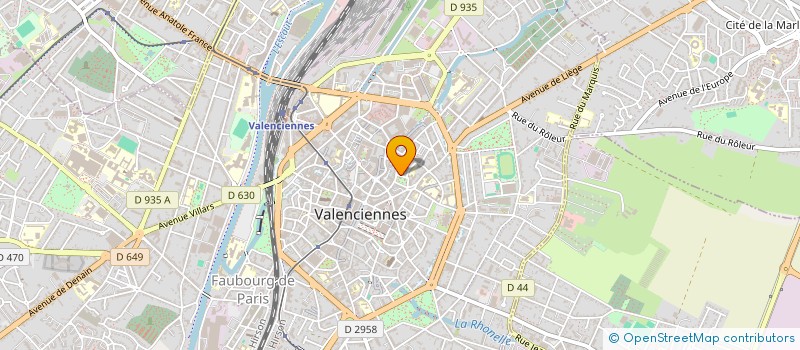 localisation de l'entreprise SARL HAINAUTONER à VALENCIENNES