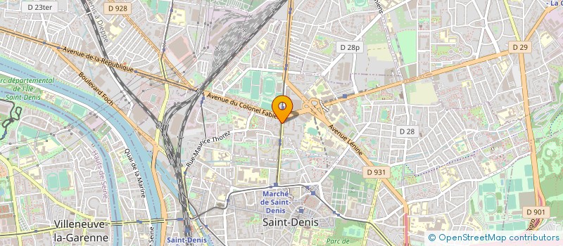 localisation de l'entreprise SARL HALAL EXPRESS à SAINT-DENIS