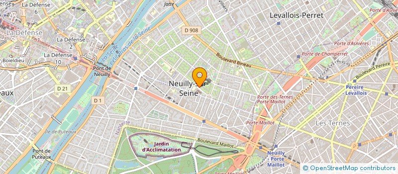 localisation de l'entreprise SARL HALIKARNAZ à NEUILLY-SUR-SEINE
