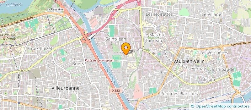 localisation de l'entreprise SARL HALLAL GEL SERVICES à VILLEURBANNE