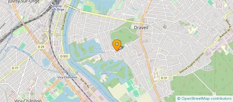 localisation de l'entreprise SARL HALLAL VIANDES à DRAVEIL