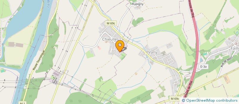 localisation de l'entreprise SARL HALLER PEINTURE  CHIEULLES